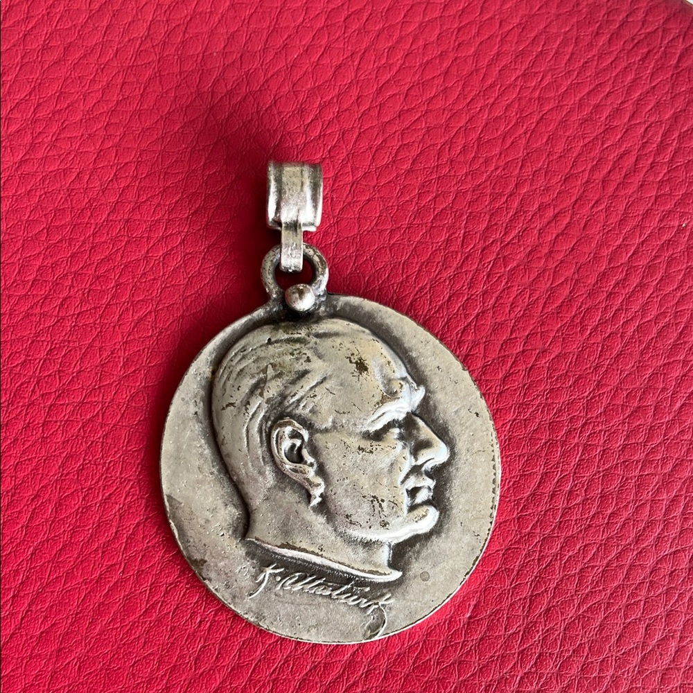 Silver Medallion Pendant